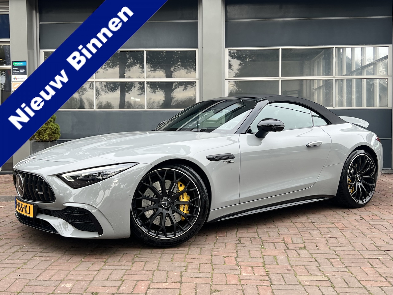 Mercedes-Benz SL-klasse Cabrio - AMG 43 | 9.750 km | Premium Plus | AMG Dynamic+ | Burmester | 2022 - AutoWereld.nl