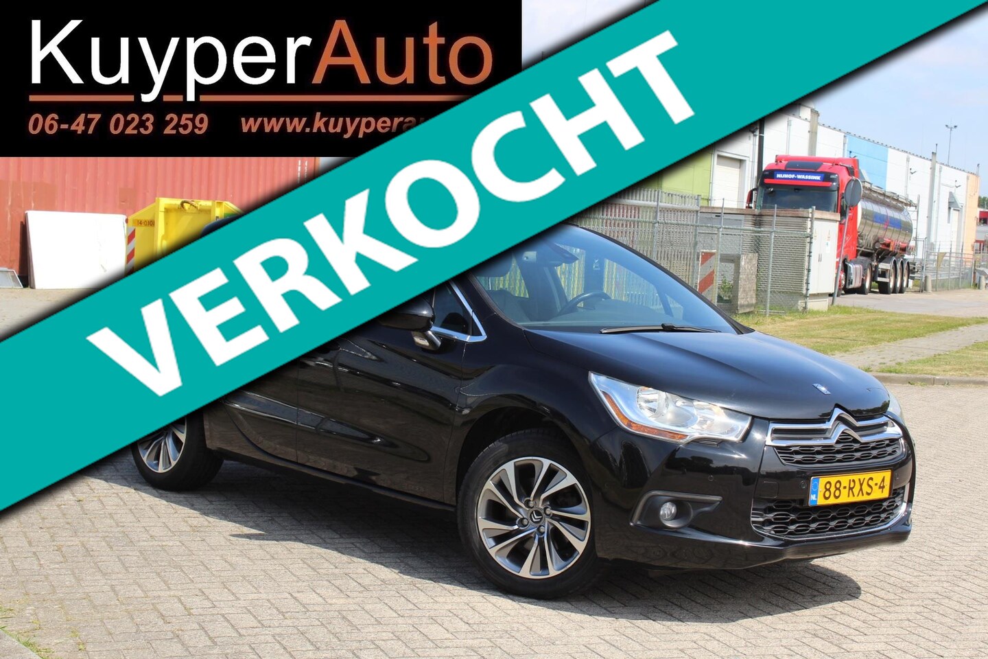 Citroën DS4 - 1.6 THP So Chic nap nette automaat LEDER CLIMA NAVI MASSAGE ST AFN TREKHAAK - AutoWereld.nl
