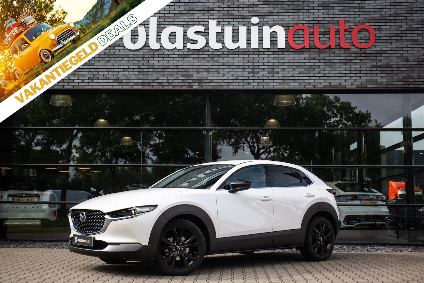 Mazda CX-30 - 2.5 e-SkyActiv-G 140 HK Homura , Adap. cruise, HUD, Keyless entry, Carplay, - AutoWereld.nl