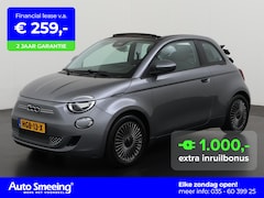 Fiat 500 C - Icon 42 kWh | Navigatie | Virtual Cockpit | Apple/Android Carplay | Zondag Open
