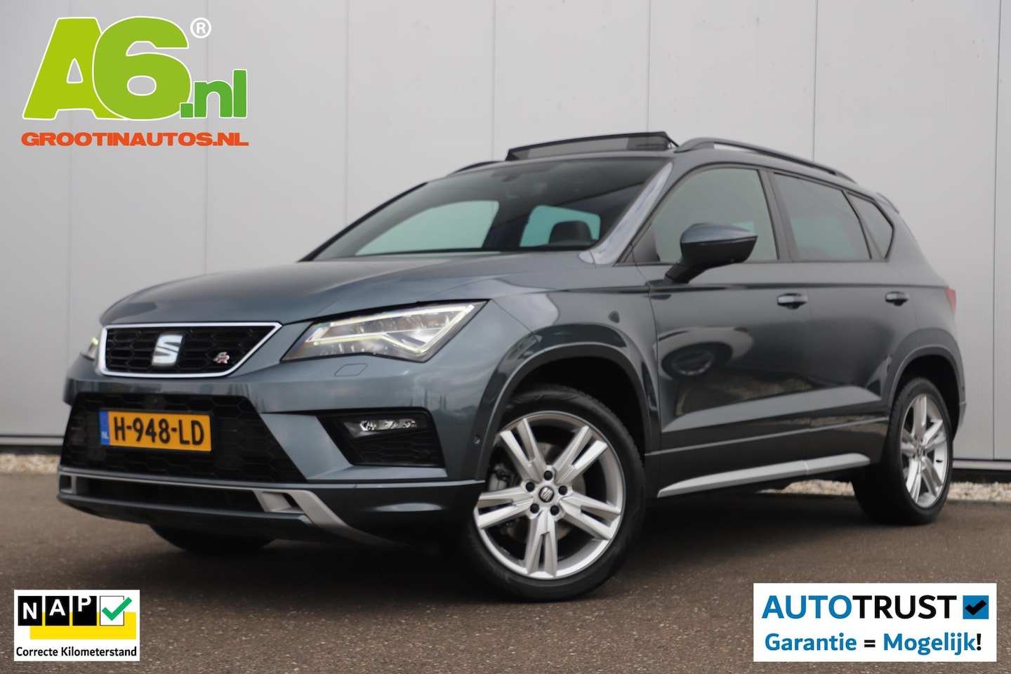 Seat Ateca - 1.5 TSI FR Business Intense 150PK Panoramadak Virtual Keyless Beats Half Leder Full LED Na - AutoWereld.nl