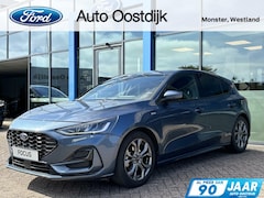 Ford Focus - 1.0 EcoBoost Hybrid ST Line 125PK Winterpack Cruise Navi Camera SYNC4 Climate Privacy Glas