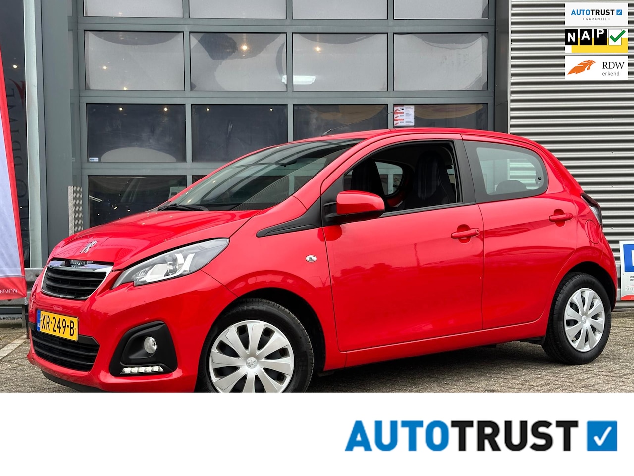 Peugeot 108 - 1.0 e-VTi Active | Carplay | Navi | Airco | Dealer onderhouden | NAP - AutoWereld.nl