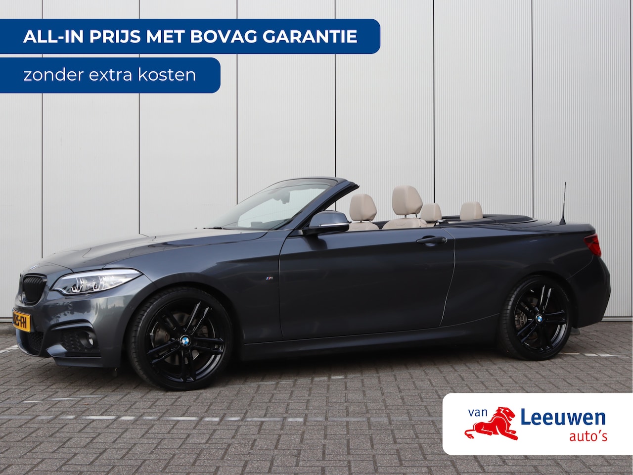 BMW 2-serie Cabrio - 220i High Executive | Leder | Parkeercamera | Org. NL - AutoWereld.nl
