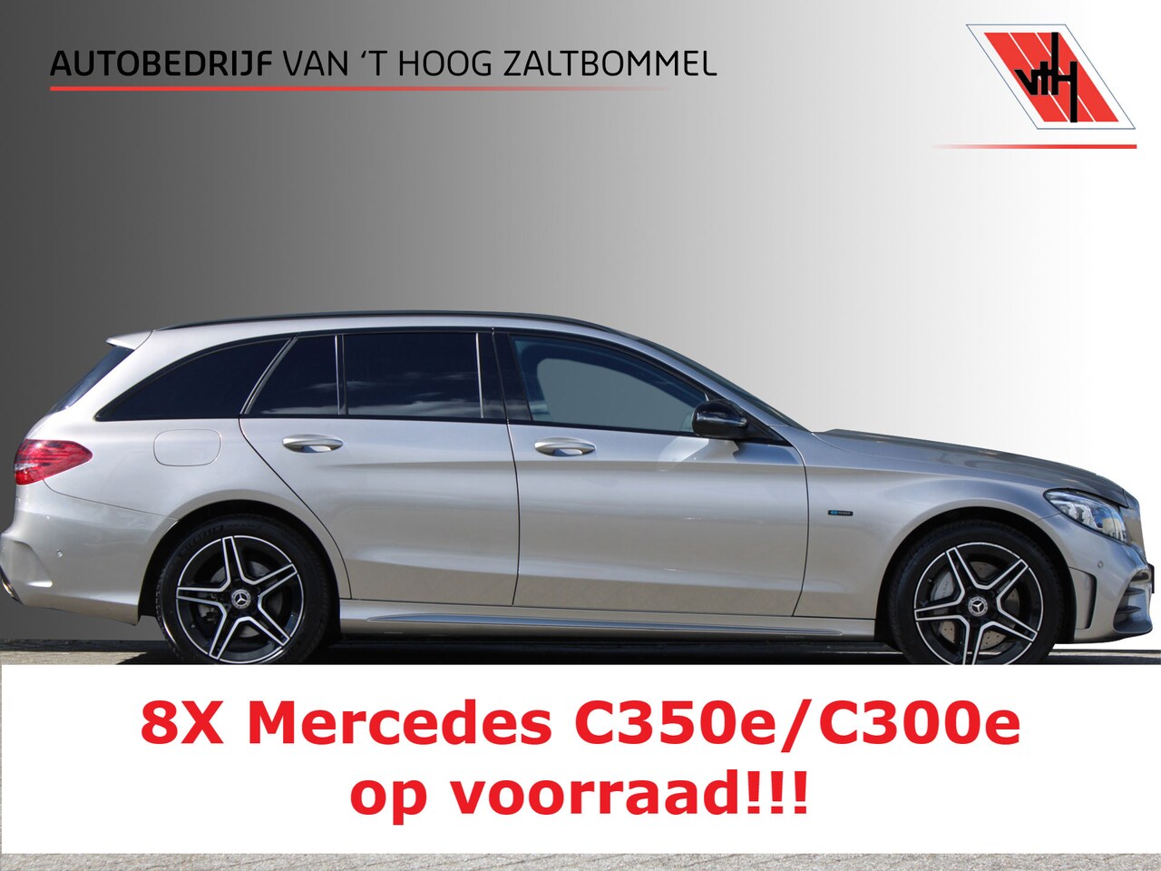 Mercedes-Benz C-klasse Estate - 300e Business Solution AMG NIGHT VIRTUAL SFEER CARPLAY TREKHAAK CAMERA - AutoWereld.nl