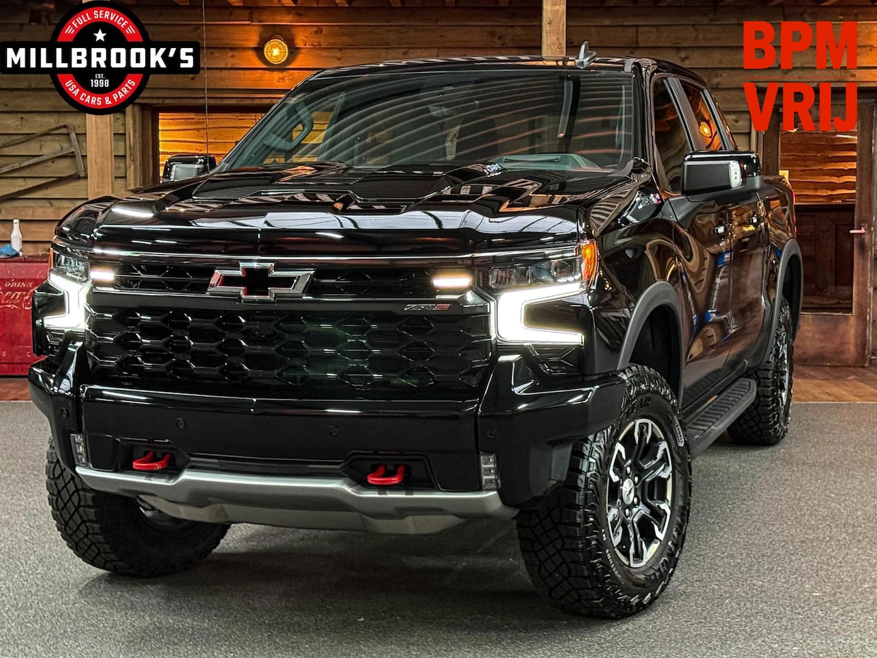 Chevrolet Silverado - USA ZR2, LPG, 360 graden camera, BPM VRIJ, op voorraad!! - AutoWereld.nl