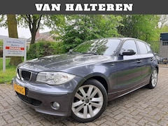 BMW 1-serie - 120i Graphite Airco/Clima Navi Leder Interieur