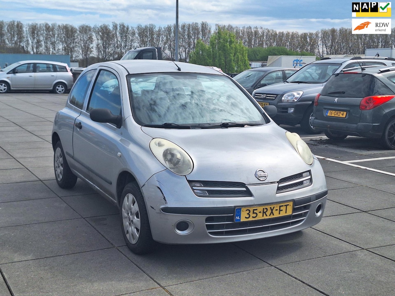 Nissan Micra - €1599,-1.2 Visia Airco Apk 11/2025 3 Drs Nap - AutoWereld.nl