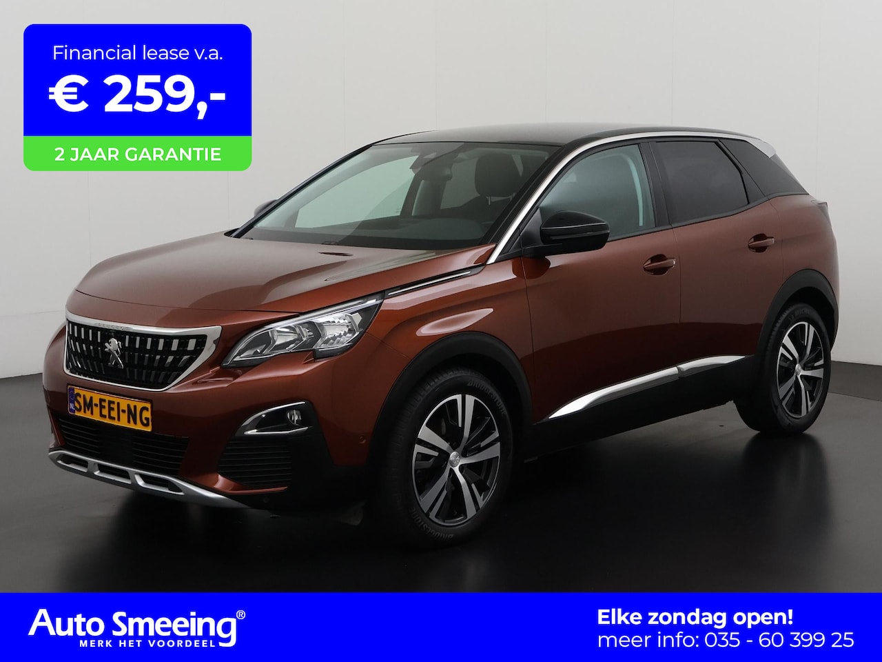 Peugeot 3008 - 1.2 PureTech Allure | Camera | Elek achterklep | Blind spot | Zondag Open! - AutoWereld.nl