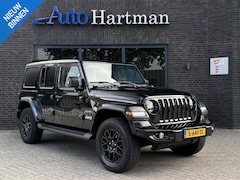 Jeep Wrangler Unlimited - 4xe 380 Sahara Sky-one Cabrio|Stuurverwarming|ACC|BlackEdition