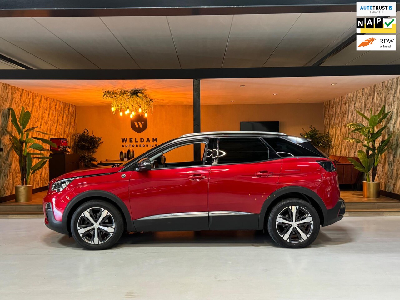 Peugeot 3008 - 1.2 PureTech Crossway Garantie CarPlay 360 Camera Rijmodussen Parkeerhulp Lane LED Sfeer C - AutoWereld.nl