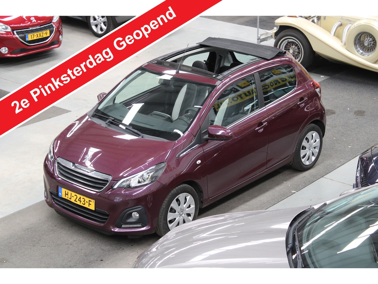 Peugeot 108 - 1.0 e-VTi Active TOP! Cabriolet Airco, NAP 78950km, Isofix - AutoWereld.nl