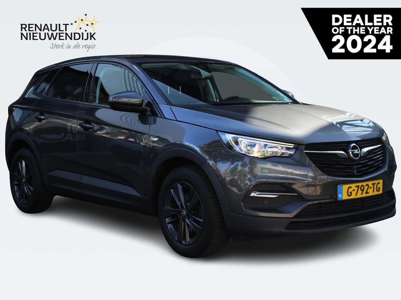 Opel Grandland X - 1.2 Turbo 120 Jaar Edition AUTOMAAT / TREKHAAK / DEALER OND. / NAVI / PDC V+A / CRUISE / C - AutoWereld.nl