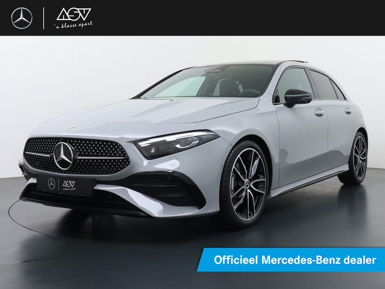 Mercedes-Benz A-klasse - 180 Business Solution AMG | Panorama - Schuifdak | Burmester Surround Sound | Memorystoele - AutoWereld.nl