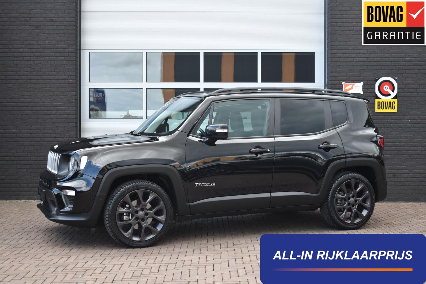 Jeep Renegade - 1.5T e-Hybrid Limited | Leder | Navi | Camera | LED | Incl. garantie - AutoWereld.nl