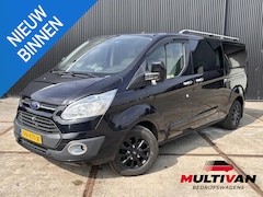Ford Transit Custom - 290 L2H1 Limited DC | MARGE | 2x Schuifdeur | Champion Edition | Stoelverwarming