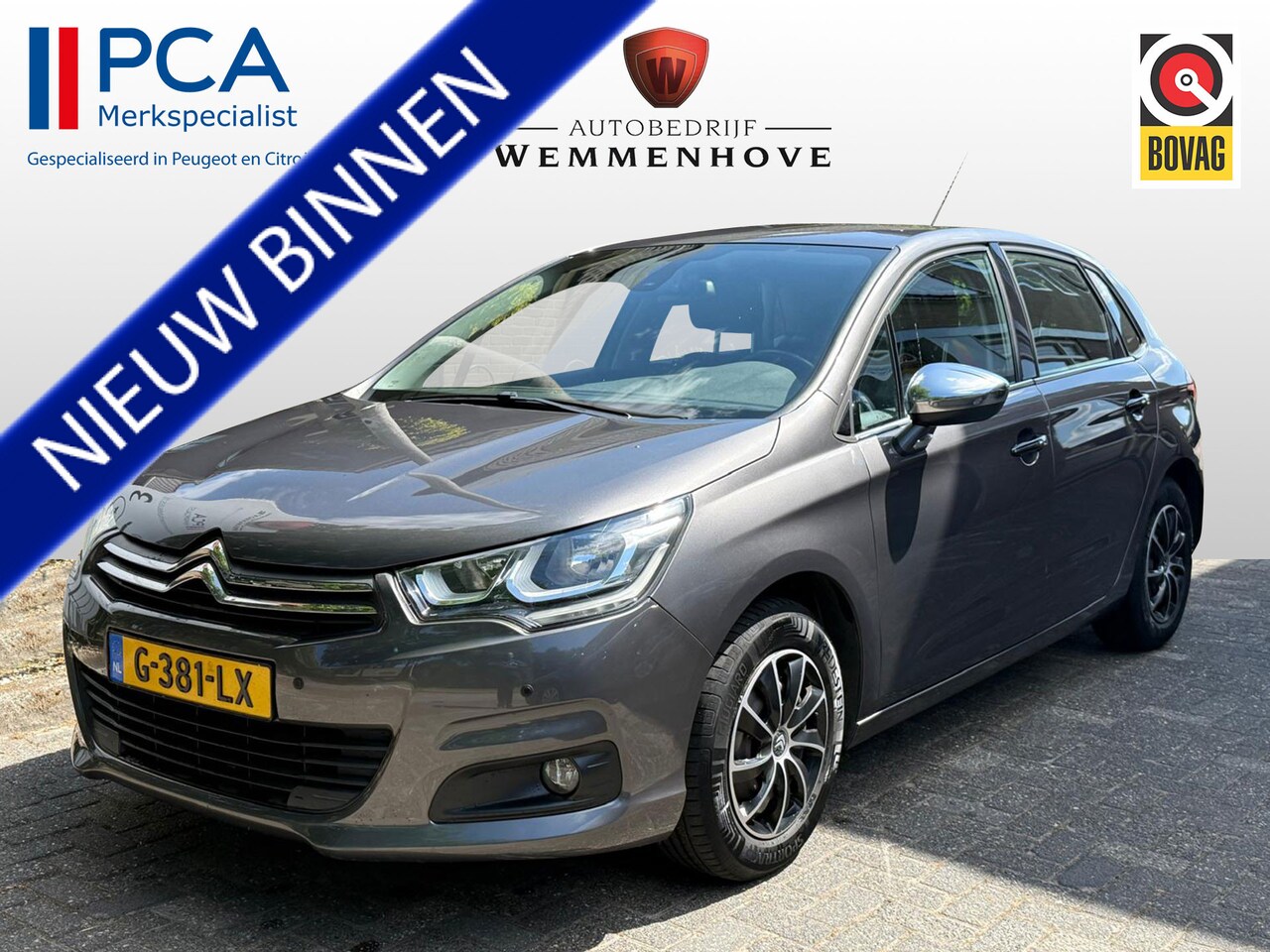 Citroën C4 - 1.2 PureTech Feel Collection Airco/Parkeersensoren/Navi - AutoWereld.nl