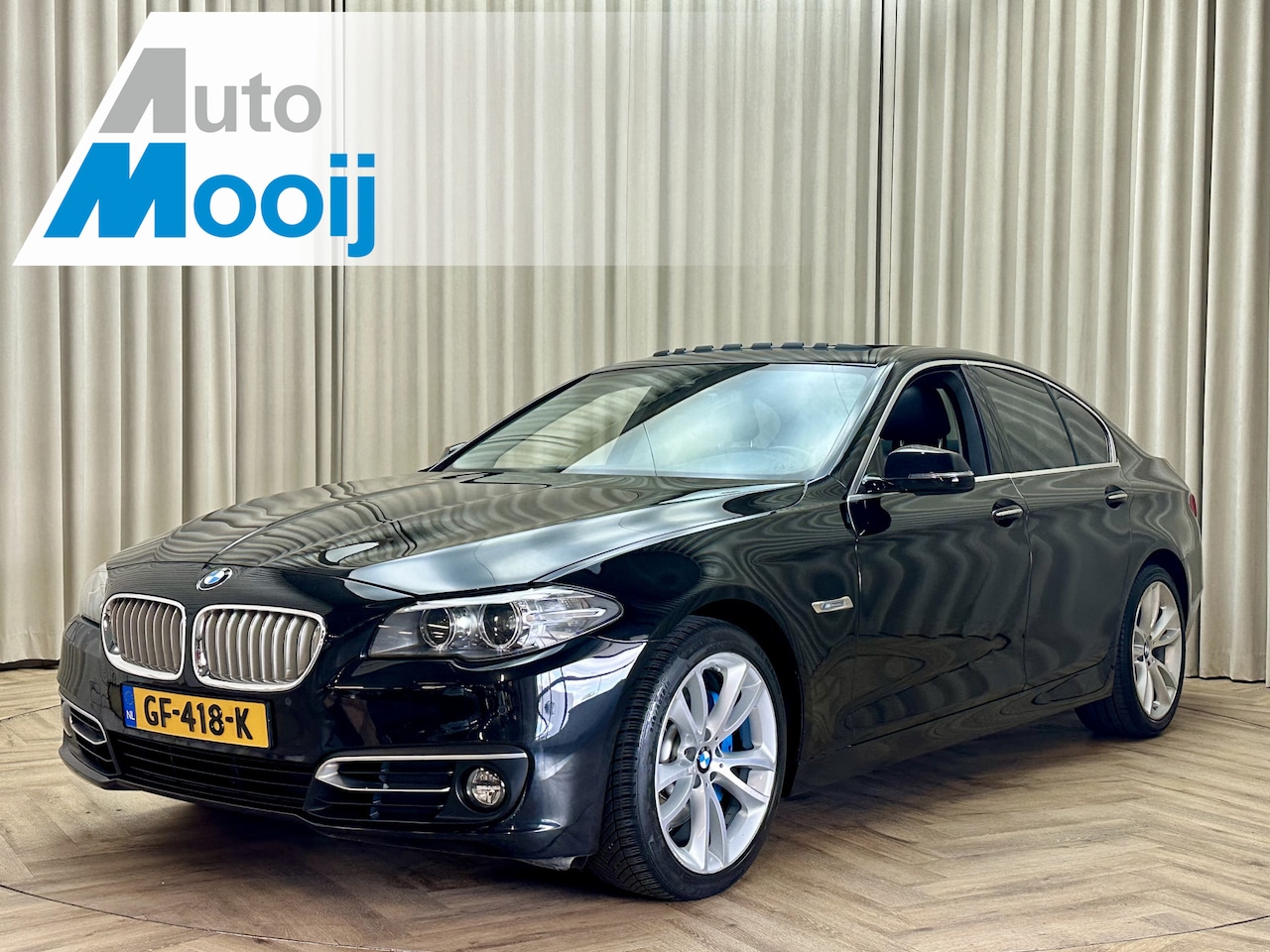 BMW 5-serie - 525d Luxury Edition *Navi Pro* EURO6 Facelift, Schuifdak, 218PK, Elektr. Leder Sportstoele - AutoWereld.nl