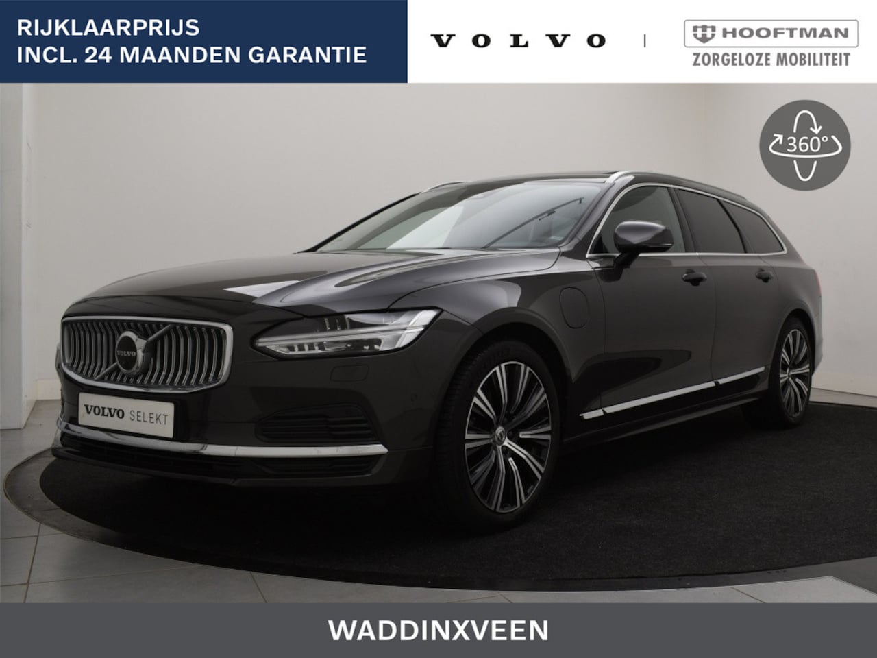 Volvo V90 - T8 PLUG-IN HYBRID LONG RANGE ULTIMATE 360GR CAM SCHUIFDAK TREKHA - AutoWereld.nl