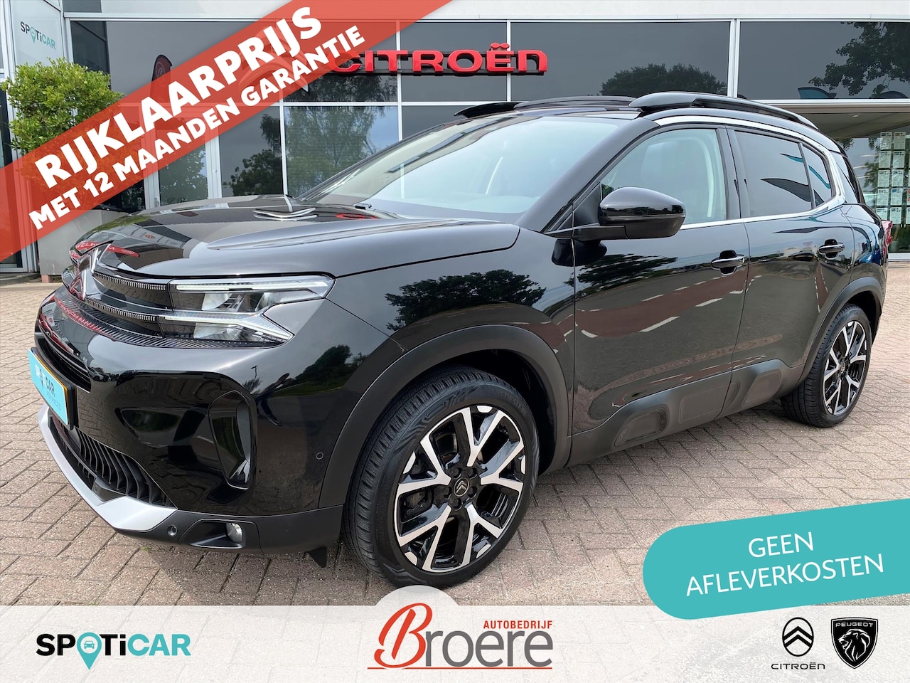 Citroën C5 Aircross - 1.2Turbo 130pk EAT8 Shine | panoramadak, adaptive cruise, elek. klep, keyless, camera, dab - AutoWereld.nl