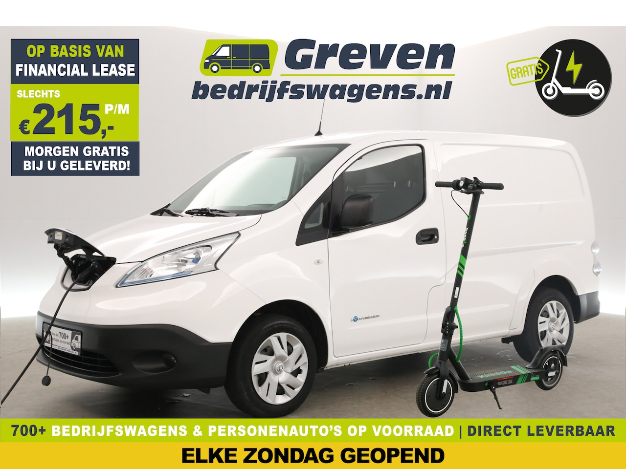 Nissan e-NV200 - L1H1 40 kWh | Incl. Koop-accu | GRATIS E-Step! | Elektrisch | EMISSIEVRIJE ZONE | Automaat - AutoWereld.nl