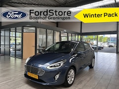 Ford Fiesta - EcoBoost 95pk Titanium | Winter pack | Clima | Cruise | Draadloos laden | Parkeersens. ach