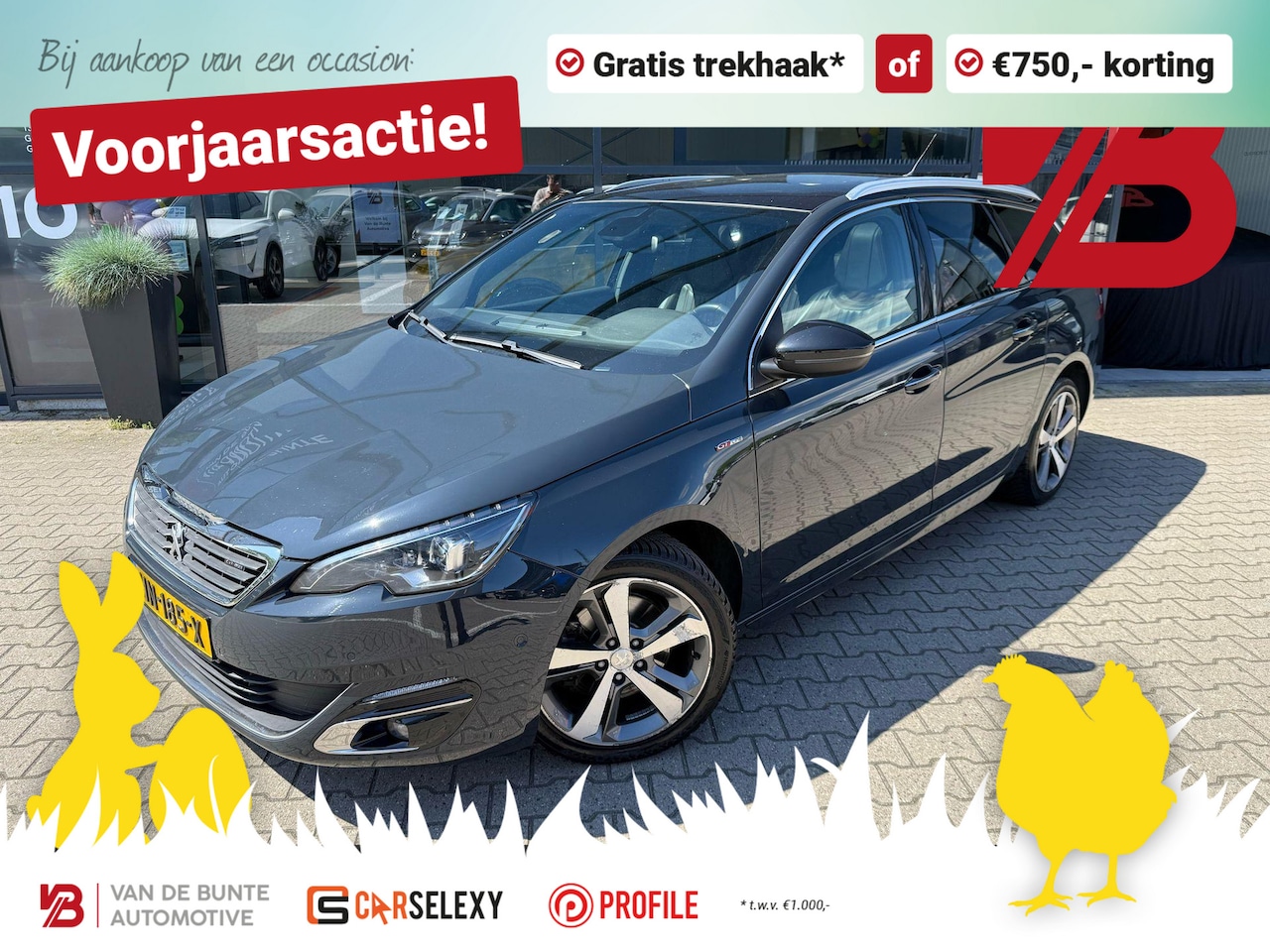 Peugeot 308 SW - 2.0 BlueHDI GT-line *leder & Massagestoelen* - AutoWereld.nl