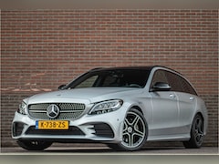Mercedes-Benz C-klasse - 180 AMG Night, 43.000km NAP, Panoramadak, Stoelverwarming, Camera, Full LED, Navigatie, DA