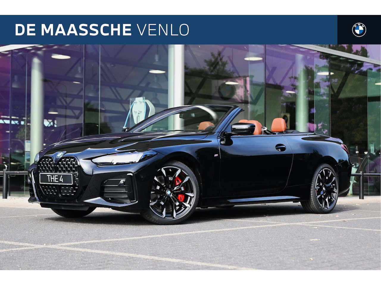 BMW 4-serie Cabrio - 420i High Executive M Sport Automaat / Air Collar / Adaptieve LED / Comfort Access / Stuur - AutoWereld.nl