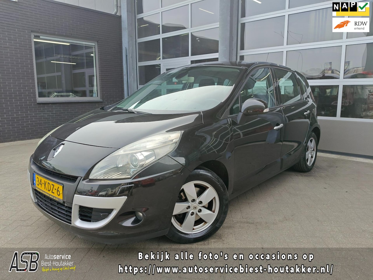 Renault Scénic - 1.4 TCE Sélection Business Sport | Trekhaak | Navigatie | Airco | Cruise Control | Parkeer - AutoWereld.nl