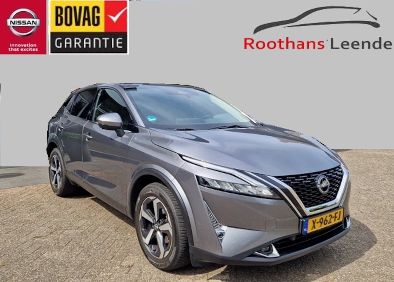 Nissan Qashqai - 1.3 158PK DIG-Turbo Mild-Hybrid X-Tronic A/T N-Connecta - Cold Pack - Trekhaak 1800KG - AutoWereld.nl