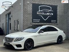 Mercedes-Benz S-klasse - AMG 63 4Matic Lang KERAMISCH | PANO | ACC | LANE | BLIND | 3D BURMESTERER | BOM VOL