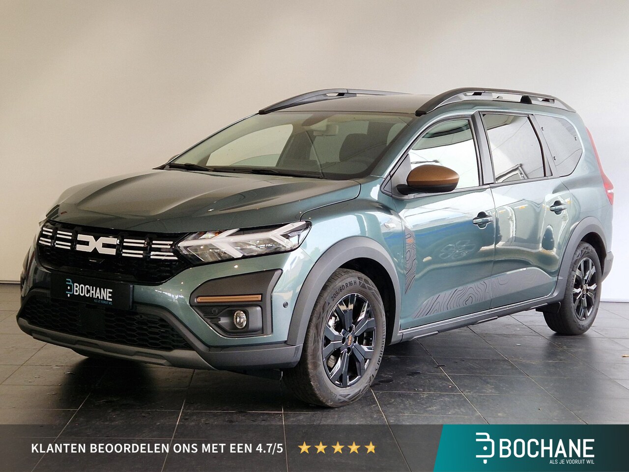 Dacia Jogger - 1.6 Hybrid 140 Extreme 7p. NAVIGATIE | PARKEERSENSOREN VOOR-EN ACHTER | 7-ZITS - AutoWereld.nl