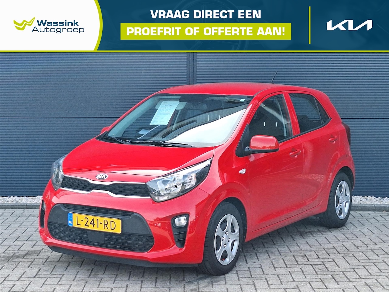 Kia Picanto - 1.0 MPi 67pk 4-zits AUTOMAAT ComfortLine | Airco - AutoWereld.nl