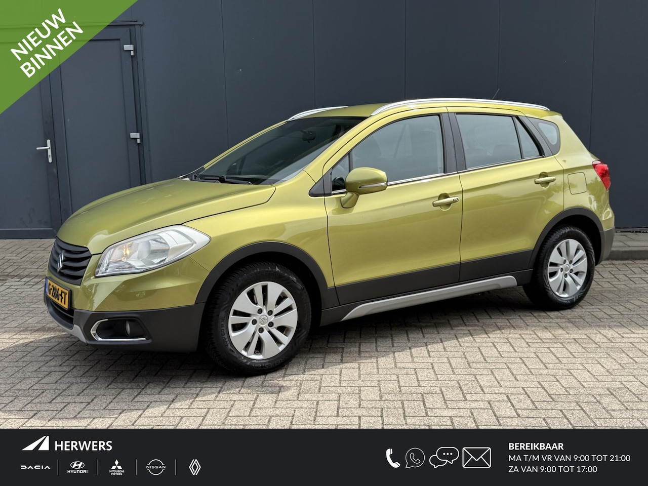 Suzuki SX4 S-Cross - 1.6 Exclusive Trekhaak / Bluetooth / Airco / Cruise Control / Stoelverwarming / Keyless En - AutoWereld.nl