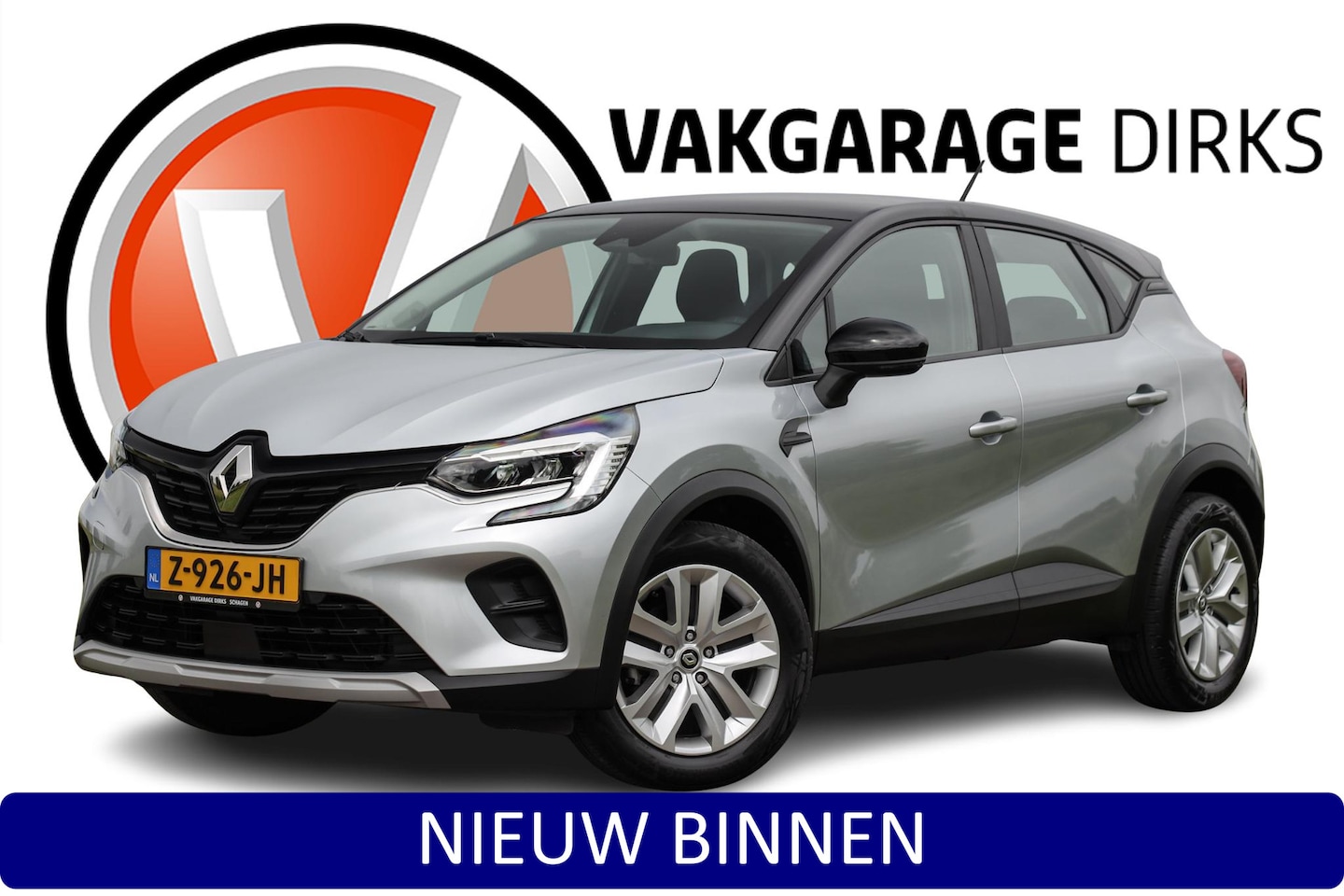 Renault Captur - 1.0 TCe 90 evolution ✅ LED ✅ Carplay ✅ Navi - AutoWereld.nl