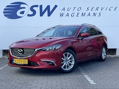 Mazda 6 Sportbreak - 2.0 SkyActiv-G 145 Skylease+ | Trekhaak | LED | Carplay | Dodehoek