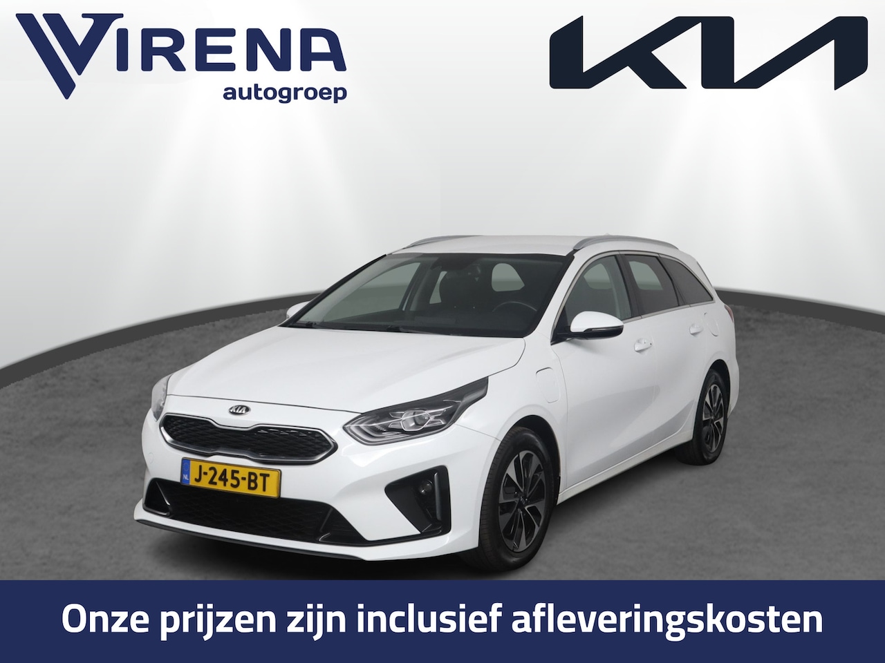 Kia Cee'd Sportswagon - Ceed 1.6 GDI PHEV DynamicPlusLine Phev - 1300kg trekgewicht -- Stoel-/stuurverwarming - Cr - AutoWereld.nl