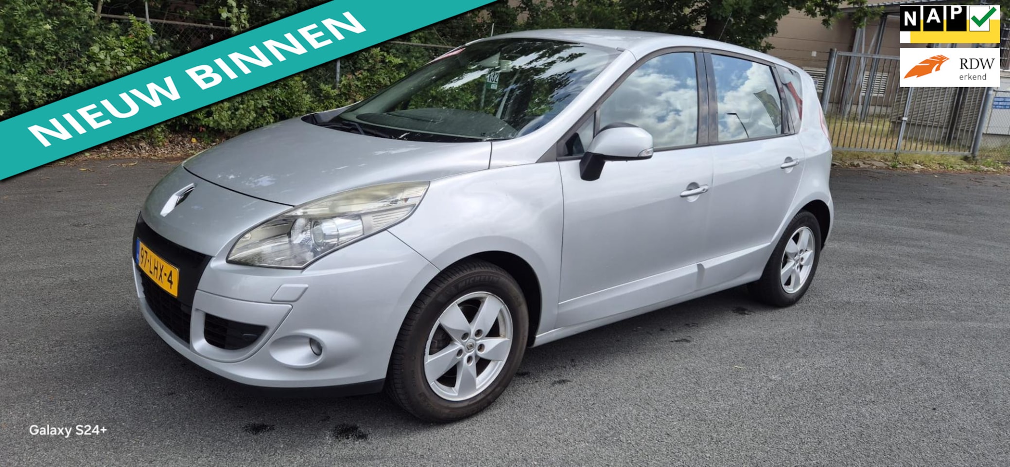 Renault Scénic - 1.4 TCE Dynamique FIJNE HOGE INSTAP NW APK - AutoWereld.nl
