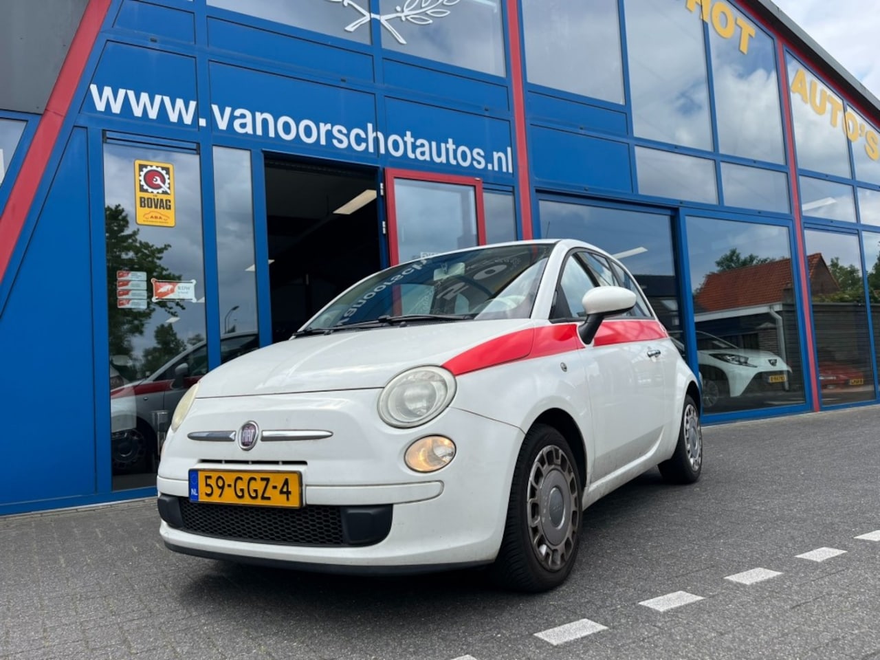 Fiat 500 - 1.4-16V 100pk  Automaat Airco - AutoWereld.nl