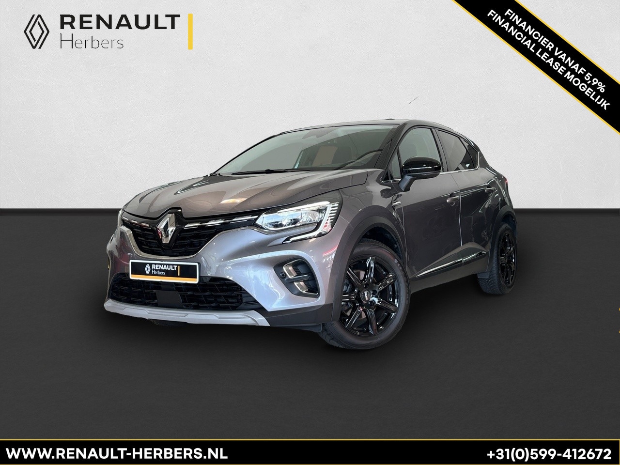 Renault Captur - 1.6 E-Tech Hybrid 145 Intens NAVI / ECC / CRUISE / CAMERA - AutoWereld.nl