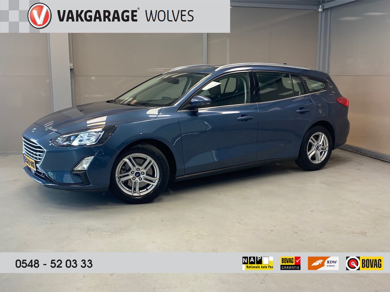 Ford Focus Wagon - 1.0 EcoBoost Hybrid Trend Edition Business | NAVI | CAMERA | - AutoWereld.nl
