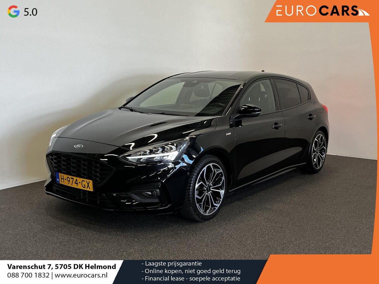 Ford Focus - 1.0 EcoBoost ST Line Business Airco|ECC Navi Carplay PDC VA + Camera Full LED Design Pack - AutoWereld.nl
