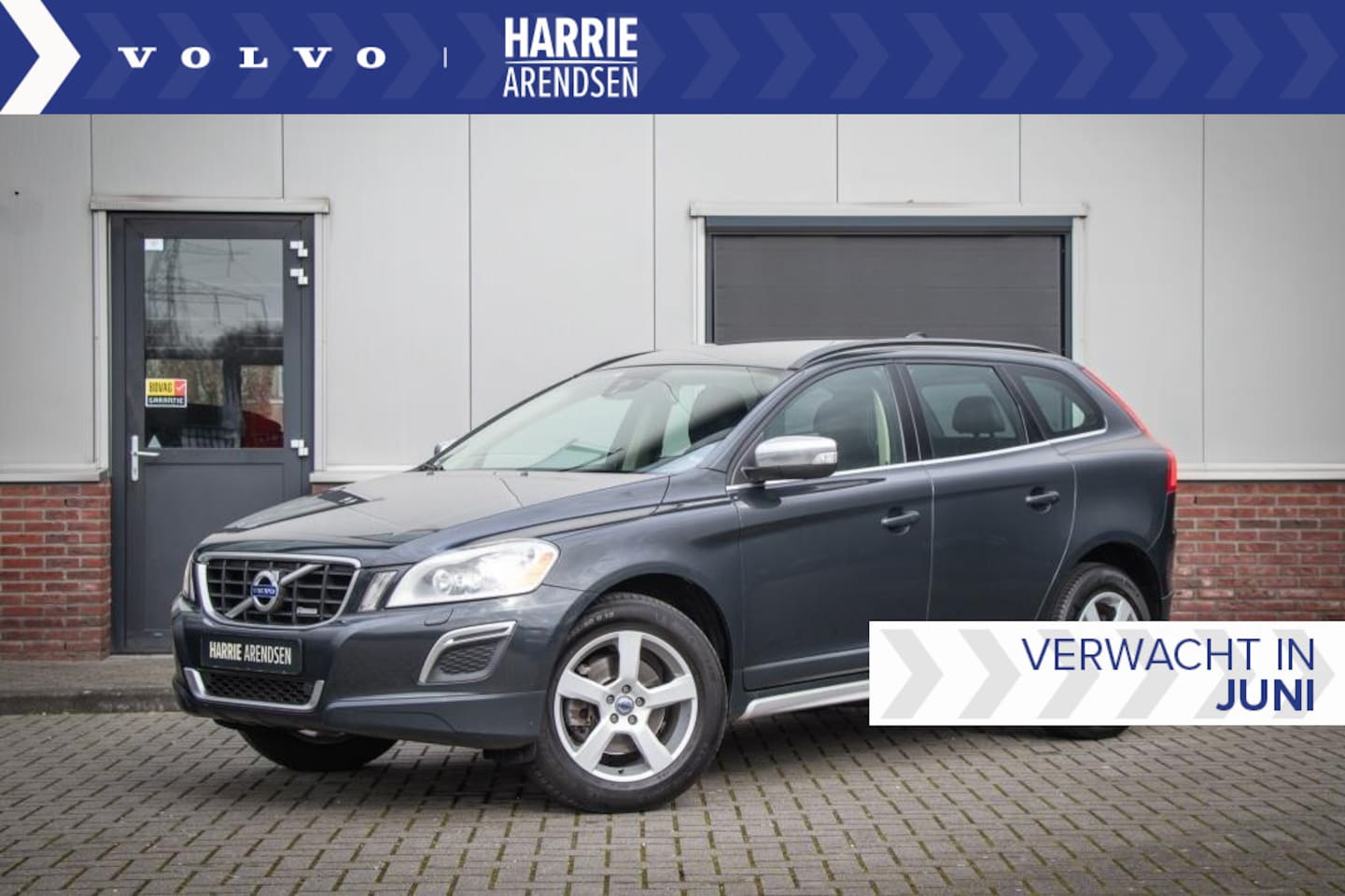 Volvo XC60 - D5 AWD Aut. R-Design | Lederen bekleding | Trekhaak | Bi-xenon koplampen | DVD systeem | G - AutoWereld.nl