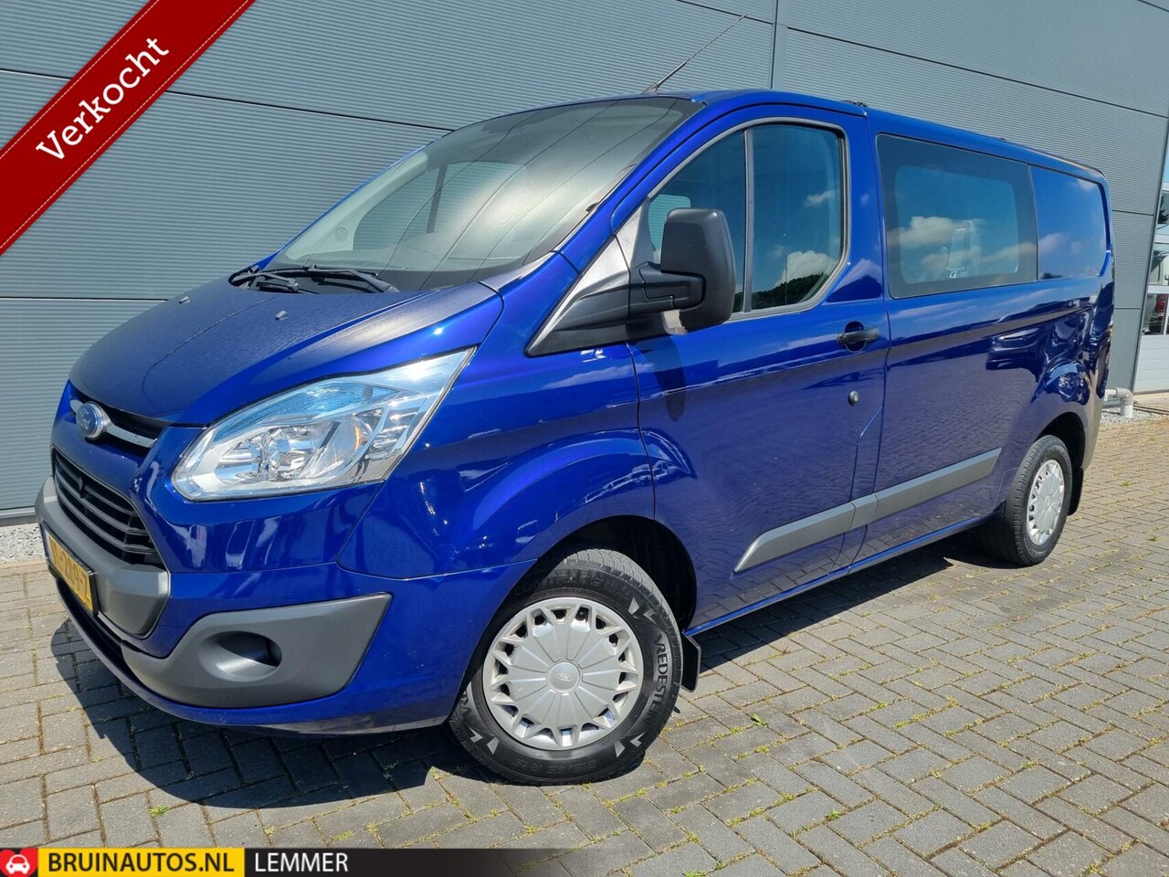 Ford Transit Custom - 2.2 TDCI L1H1 DC Airco Cruise 125pk - AutoWereld.nl