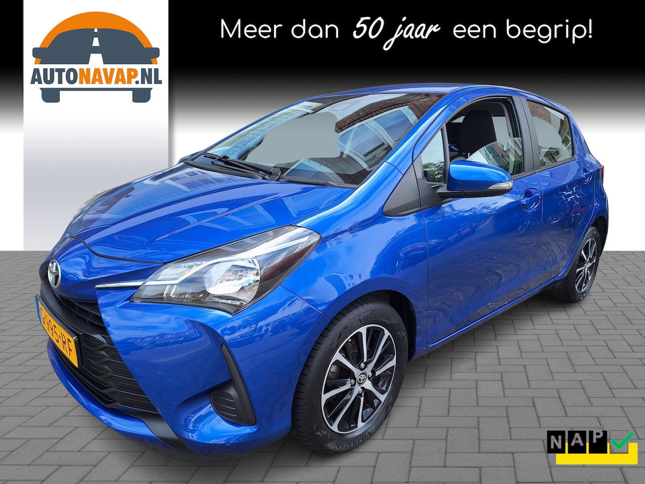 Toyota Yaris - 1.0 VVT-i Connect 5Drs /Navi/Camera/Apple/Android/1e Eig/Garantie - AutoWereld.nl
