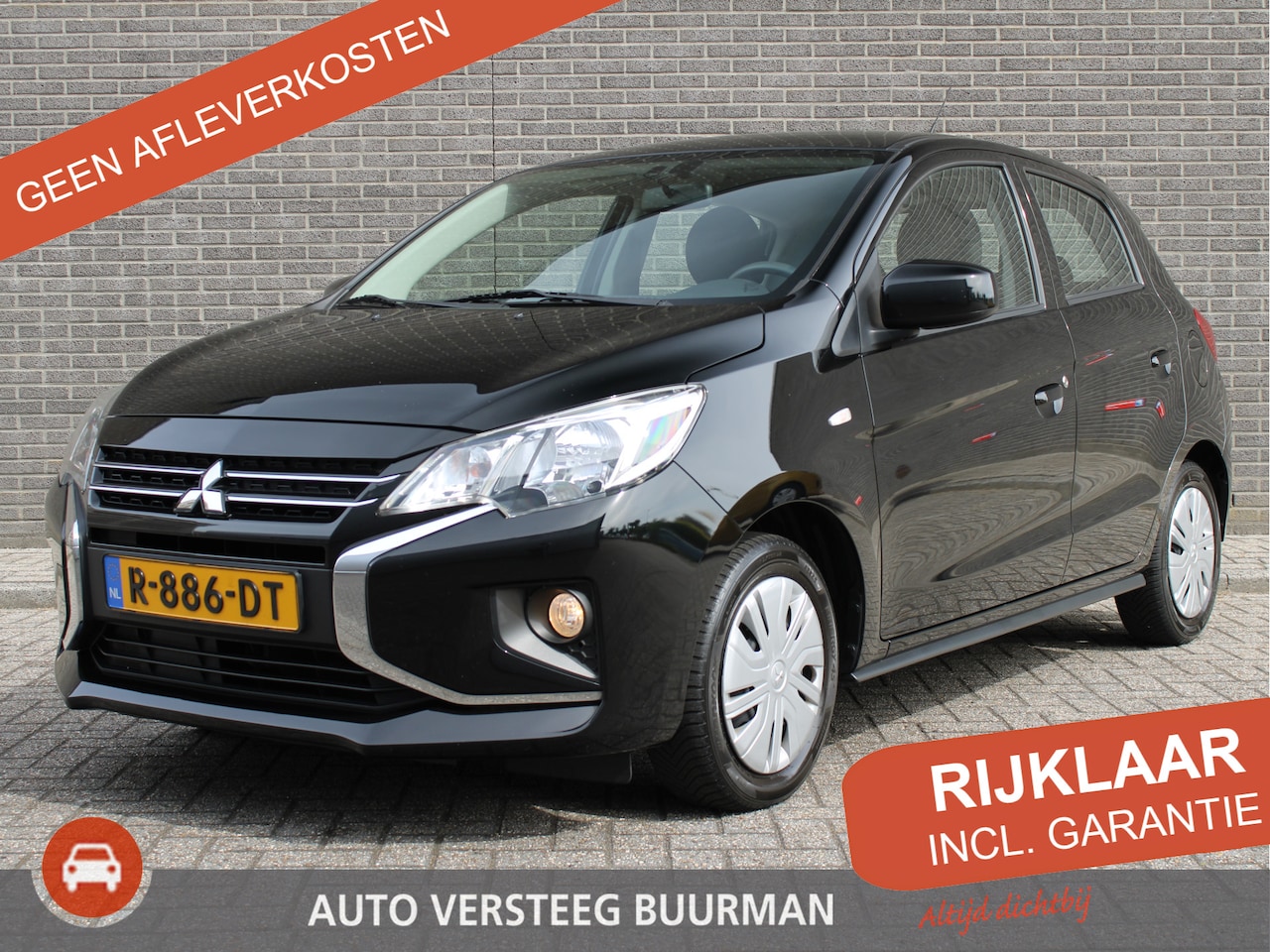 Mitsubishi Space Star - 1.2 Connect+ Airco, Applecarpl./Andr. Auto, Start/Stop Systeem, Elektr. ramen voor, Licht/ - AutoWereld.nl