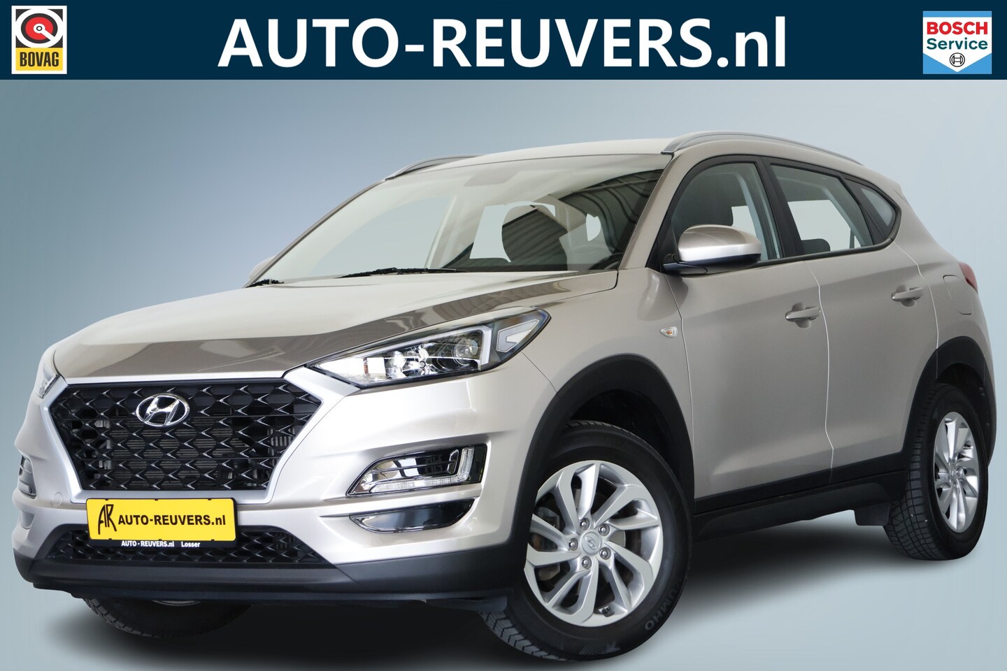 Hyundai Tucson - 1.6 T-GDI Comfort 177pk / Navi / Cam / 1900 trekgewicht / CarPlay - AutoWereld.nl