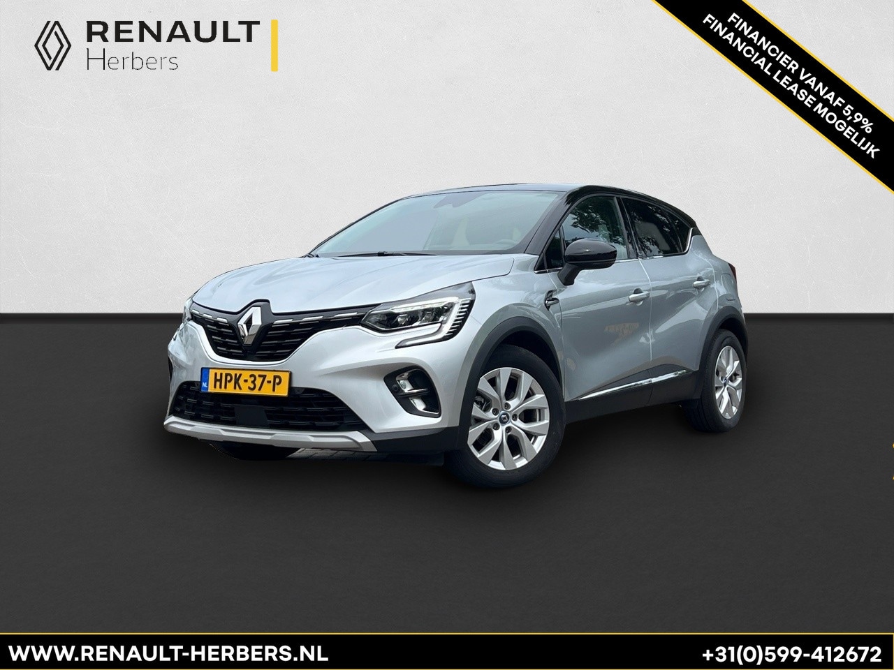 Renault Captur - 1.6 E-Tech Plug-in Hybrid 160 Intens AUTOMAAT / NAVI / CRUISE / TREKHAAK - AutoWereld.nl