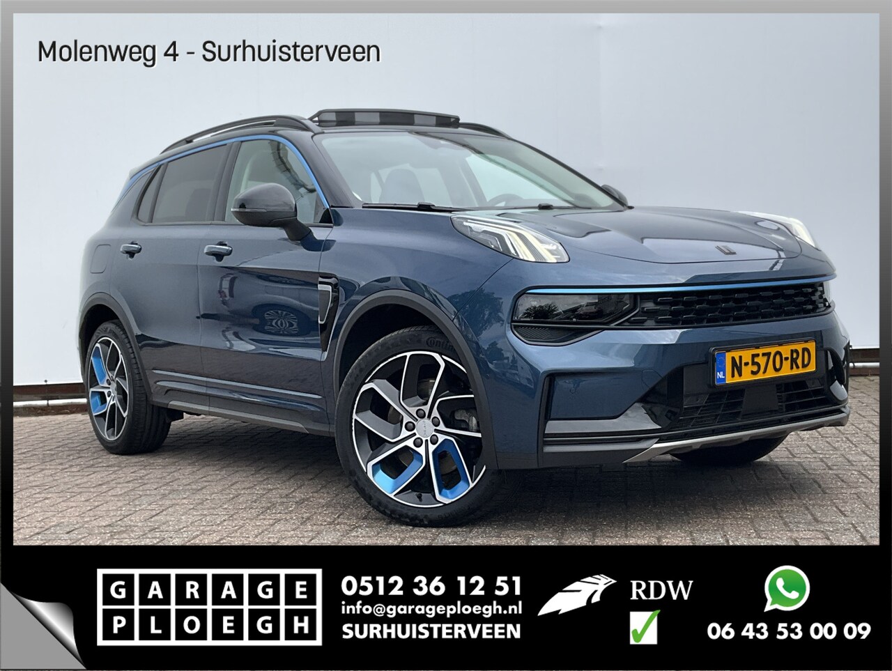 Lynk & Co 01 - 1.5 PHEV Pano 360cam incl BTW Carplay Stoelverw Sfeerverl Vol opties! - AutoWereld.nl